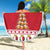 Cute Maltese Imqaret Pastry Christmas Beach Blanket Christmas Joy in Malta - Wonder Print Shop