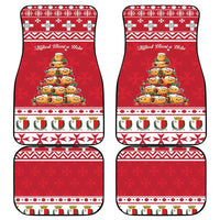 Cute Maltese Imqaret Pastry Christmas Car Mats Christmas Joy in Malta - Wonder Print Shop
