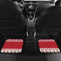 Cute Maltese Imqaret Pastry Christmas Car Mats Christmas Joy in Malta - Wonder Print Shop