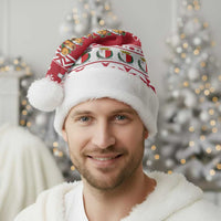 Cute Maltese Imqaret Pastry Christmas Santa Hat Christmas Joy in Malta - Wonder Print Shop