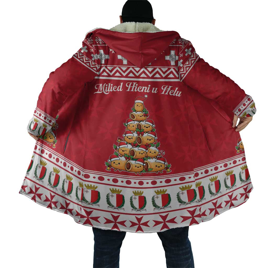 Cute Maltese Imqaret Pastry Christmas Cloak Christmas Joy in Malta - Wonder Print Shop