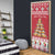 Cute Maltese Imqaret Pastry Christmas Door Cover Christmas Joy in Malta - Wonder Print Shop