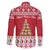 Cute Maltese Imqaret Pastry Christmas Family Matching Off The Shoulder Long Sleeve Dress and Hawaiian Shirt Christmas Joy in Malta - Wonder Print Shop