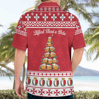 Cute Maltese Imqaret Pastry Christmas Hawaiian Shirt Christmas Joy in Malta - Wonder Print Shop