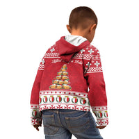 Cute Maltese Imqaret Pastry Christmas Kid Hoodie Christmas Joy in Malta - Wonder Print Shop