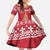 Cute Maltese Imqaret Pastry Christmas Kid Short Sleeve Dress Christmas Joy in Malta - Wonder Print Shop