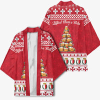 Cute Maltese Imqaret Pastry Christmas Kimono Christmas Joy in Malta - Wonder Print Shop