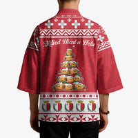 Cute Maltese Imqaret Pastry Christmas Kimono Christmas Joy in Malta - Wonder Print Shop