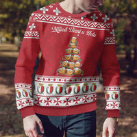 Cute Maltese Imqaret Pastry Christmas Ugly Christmas Sweater Christmas Joy in Malta - Wonder Print Shop