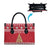 Cute Maltese Imqaret Pastry Christmas Leather Bag Christmas Joy in Malta - Wonder Print Shop