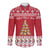 Cute Maltese Imqaret Pastry Christmas Long Sleeve Button Shirt Christmas Joy in Malta - Wonder Print Shop