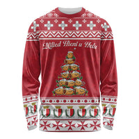 Cute Maltese Imqaret Pastry Christmas Long Sleeve Shirt Christmas Joy in Malta - Wonder Print Shop