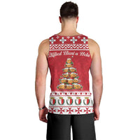 Cute Maltese Imqaret Pastry Christmas Men Tank Top Christmas Joy in Malta - Wonder Print Shop
