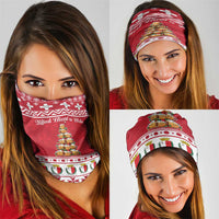 Cute Maltese Imqaret Pastry Christmas Neck Gaiter Christmas Joy in Malta - Wonder Print Shop