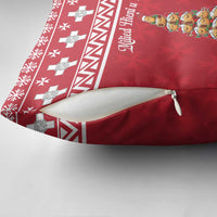 Cute Maltese Imqaret Pastry Christmas Pillow Cover Christmas Joy in Malta - Wonder Print Shop