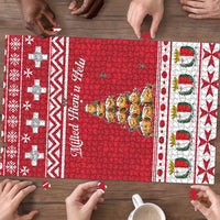 Cute Maltese Imqaret Pastry Christmas Puzzle Christmas Joy in Malta - Wonder Print Shop