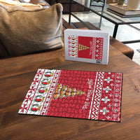 Cute Maltese Imqaret Pastry Christmas Puzzle Christmas Joy in Malta - Wonder Print Shop