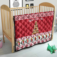 Cute Maltese Imqaret Pastry Christmas Quilt Christmas Joy in Malta - Wonder Print Shop