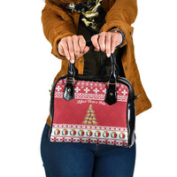 Cute Maltese Imqaret Pastry Christmas Shoulder Handbag Christmas Joy in Malta - Wonder Print Shop