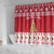 Cute Maltese Imqaret Pastry Christmas Shower Curtain Christmas Joy in Malta - Wonder Print Shop