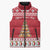 Cute Maltese Imqaret Pastry Christmas Sleeveless Puffer Jacket Christmas Joy in Malta - Wonder Print Shop