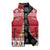 Cute Maltese Imqaret Pastry Christmas Sleeveless Puffer Jacket Christmas Joy in Malta - Wonder Print Shop