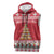 Cute Maltese Imqaret Pastry Christmas Sleeveless Zip Hoodie Christmas Joy in Malta - Wonder Print Shop