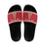 Cute Maltese Imqaret Pastry Christmas Slide Sandals Christmas Joy in Malta - Wonder Print Shop
