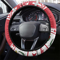 Cute Maltese Imqaret Pastry Christmas Steering Wheel Cover Christmas Joy in Malta - Wonder Print Shop