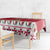 Cute Maltese Imqaret Pastry Christmas Tablecloth Christmas Joy in Malta - Wonder Print Shop