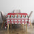 Cute Maltese Imqaret Pastry Christmas Tablecloth Christmas Joy in Malta - Wonder Print Shop