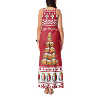 Cute Maltese Imqaret Pastry Christmas Tank Maxi Dress Christmas Joy in Malta - Wonder Print Shop