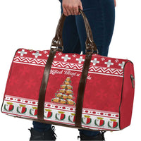 Cute Maltese Imqaret Pastry Christmas Travel Bag Christmas Joy in Malta - Wonder Print Shop