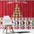 Cute Maltese Imqaret Pastry Christmas Window Curtain Christmas Joy in Malta - Wonder Print Shop