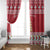 Cute Maltese Imqaret Pastry Christmas Window Curtain Christmas Joy in Malta - Wonder Print Shop