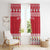 Cute Maltese Imqaret Pastry Christmas Window Curtain Christmas Joy in Malta - Wonder Print Shop