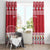 Cute Maltese Imqaret Pastry Christmas Window Curtain Christmas Joy in Malta - Wonder Print Shop