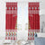 Cute Maltese Imqaret Pastry Christmas Window Curtain Christmas Joy in Malta - Wonder Print Shop