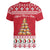 Cute Maltese Imqaret Pastry Christmas Women V-Neck T-Shirt Christmas Joy in Malta - Wonder Print Shop