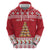 Cute Maltese Imqaret Pastry Christmas Zip Hoodie Christmas Joy in Malta - Wonder Print Shop