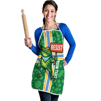 Personalized Resist Portland Frog Apron Frog Activist Protest City - Wonder Print Shop