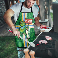 Personalized Resist Portland Frog Apron Frog Activist Protest City - Wonder Print Shop