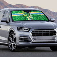 Personalized Resist Portland Frog Auto Sun Shade Frog Activist Protest City - Wonder Print Shop