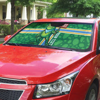 Personalized Resist Portland Frog Auto Sun Shade Frog Activist Protest City - Wonder Print Shop