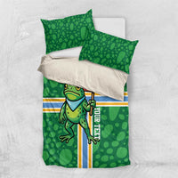 Personalized Resist Portland Frog Bedding Set Frog Activist Protest City - Wonder Print Shop