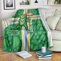 Personalized Resist Portland Frog Blanket Frog Activist Protest City - Wonder Print Shop