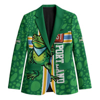 Personalized Resist Portland Frog Blazer Frog Activist Protest City - Wonder Print Shop