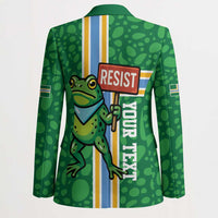 Personalized Resist Portland Frog Blazer Frog Activist Protest City - Wonder Print Shop