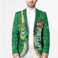 Personalized Resist Portland Frog Blazer Frog Activist Protest City - Wonder Print Shop