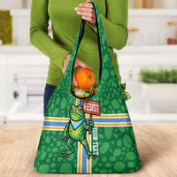 Personalized Resist Portland Frog Grocery Bag Frog Activist Protest City - Wonder Print Shop